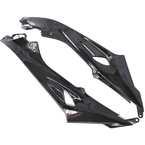 For BMW S1000RR Carbon Tank Side Panel Fairing Kits Cover Moulding Trim Deco S 1000 RR 1000RR 2015 2016 2017 2018 Left + Right