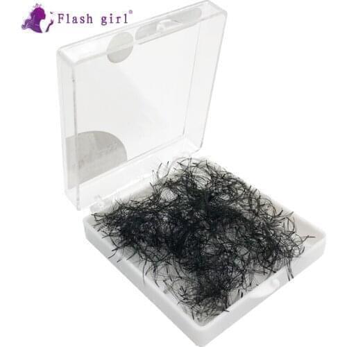 Flash girl 1000fans super WISPY 5D 14MM 0.07D Private Label Russia Volume Lashes fans Lashes