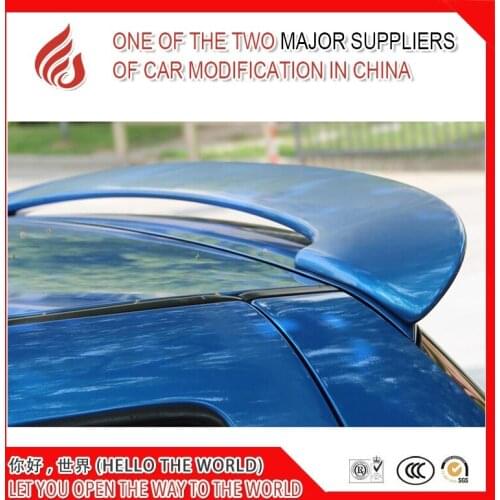 Hot sale ABS black white red color or primer color rear roof spoiler for Swift 2005-2010 2011 2012 2013 2014 2015 2016