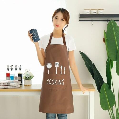 Hot Sale Factory apron Nordic style kitchen waterproof waistband custom oil-proof coverall advertising apron custom