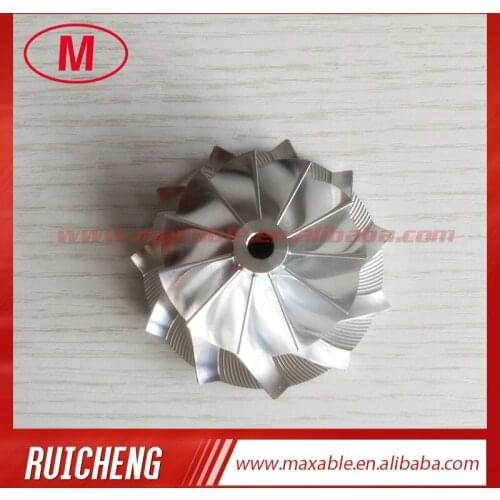 GTA15-25 701374-0001/6 41.52/56.02mm 11+0 Blades performance billet turbo compressor wheel for454191/715568-0001/2/769708
