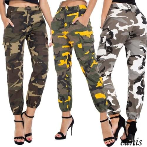 GuliriFei Women's Camouflage Pants