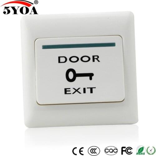 Door Exit Button Release Push Switch for access control systemc Electronic Door Lock