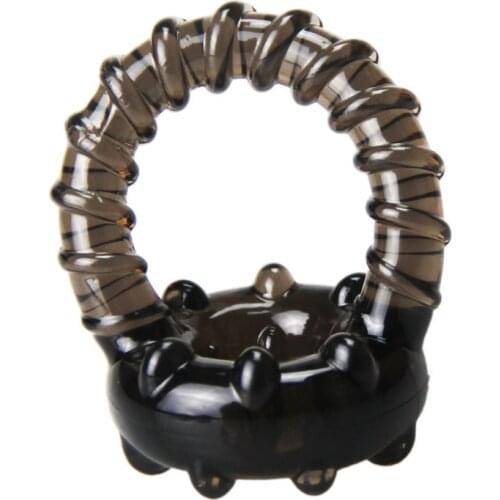 Cock ring delay penis ring extender Cage Impotence Erection Aid Sexy dildo Erectile Dysfunction sex product for men