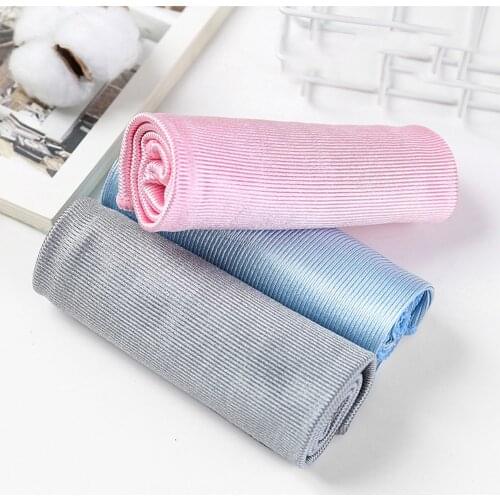 No Trace Absorbable Soft Microfiber No Lint Window Car Rag Cleaning Towel Kitchen Cleaning Cloth Wipes Wipe Glass Cloth