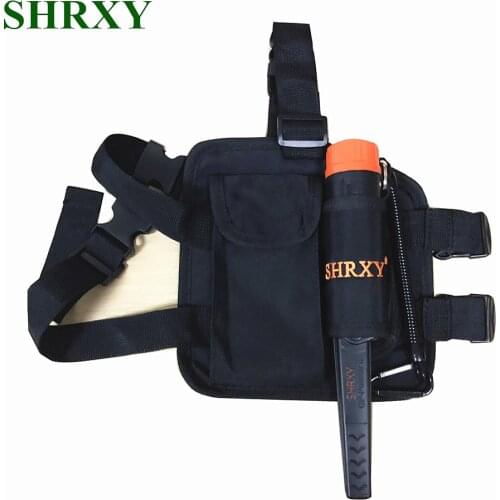 SHRXY Metal Detector Set Pointer kit Pinpointing Waterproof Hand Held Metal Detector with Drop Leg Pouch ProFind Bag KIT