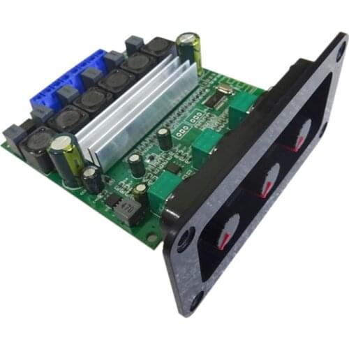 SOTAMIA TPA3116D2 Amplificador Bluetooth 5.0 Subwoofer Amplifier 50Wx2+100W HIFI Home Theater 2.1 Power Amplifiers Audio Board