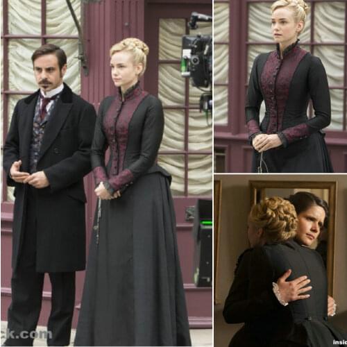 On sale!19 Century BBC The Paradise Women Cotton Vintage Costumes Victorian Civil War Gown Dress Lolita dresses US 4-36 C-168