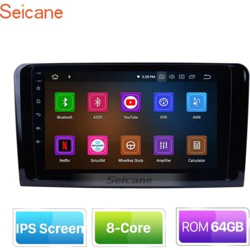 Seicane Android 10.0 IPS for 2005-2012 Mercedes Benz GL Class X164 GL350 GL420 GL450 GL500/ML CLASS W164 radio Car Unit Player