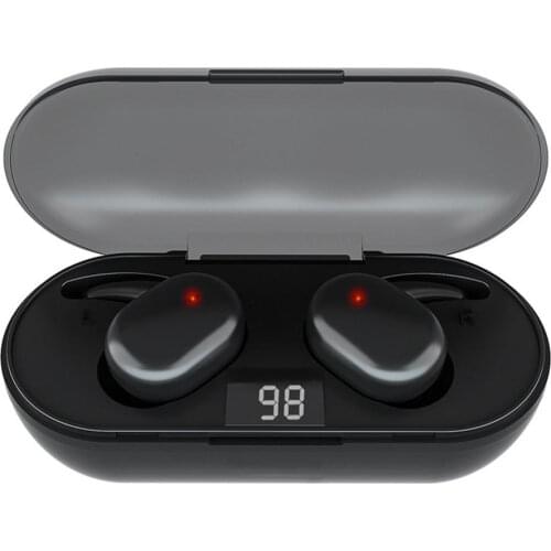 NEW Q2 TWS Digital Display Bluetooth-compatible 5.0 Wireless Touch Noise Reduction Earphone Wireless Headset Built-in Microphone