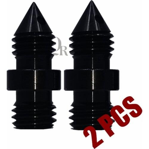 2 PCS Prism Point Adapter 5/8" x 11 Thread Both ends Male thread and Male thread