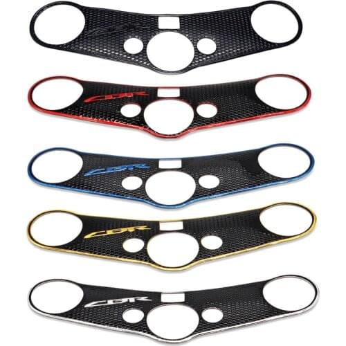 3D Protector Sticker For Honda CBR 600 RR 600RR CBR600RR F5 2007-2017 Motorcycle Pad Triple Tree Top Clamp Upper Front End Decal