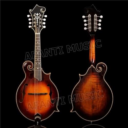 Afanti Solid Spruce top / Flamed Maple Back & Sides / Afanti Mandolin (AMB-223)