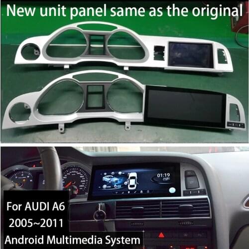 Android 9.0 2+32G For Audi A6 4F AU 2005~2011 MMI 2G MMI 3G Car Radio Gps Navigator Multimedia Car Android Radio Stereo