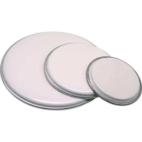 6inch 8inch 10-12inch black white drum head drum skin sound controlled