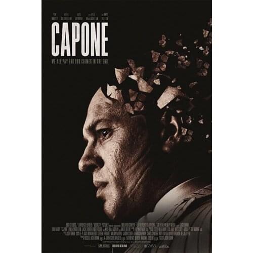D0864 Capone Movie Silk Fabric Poster Art Decor Indoor Painting Gift