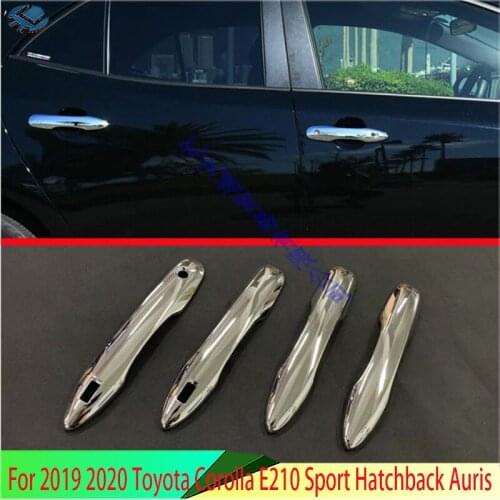 For 2019 Toyota Corolla E210 Sport Hatch Hatchback Auris ABS Chrome Door Handle Cover Trim Molding