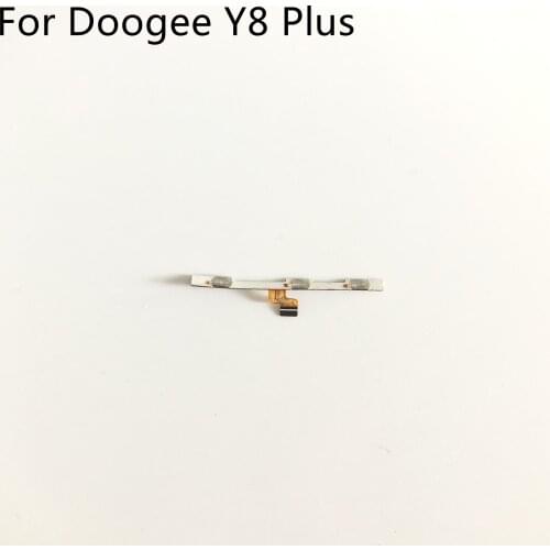 DOOGEE Y8 Plus Used Power On Off Button+Volume Key Flex Cable FPC For DOOGEE Y8 Plus MTK6761 6.21inch 1520X720 Smartphone