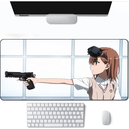 Mouse Gamer Pad Speed Anime Mat Manga Pc Accessories Gaming Keyboard Sexy Gamer Carpet Long Varmilo A Certain Scientific Railgun