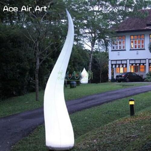 Hot sale inflatable flame,light column,led conus for party decoration and exhibition lighting