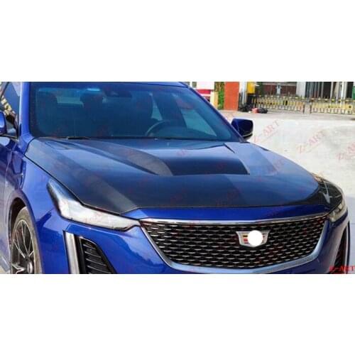 Z-ART Carbon fiber engine bonnet for Cadillac CT5 carbon fiber engine hood for CT5 carbon fiber engine cover