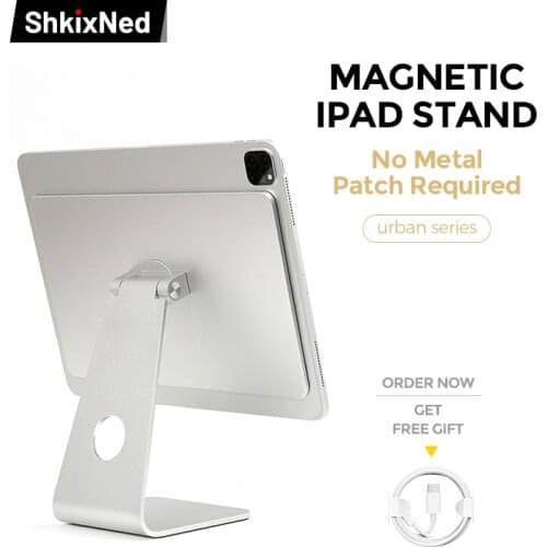 LULULOOK Tablet Stand For iPad Pro 12.9/11 Inch iPad Air Desktop Holder Magnetic Holder Aluminium Adjustable Soporte Tablet