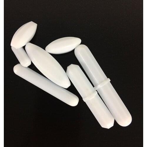 21pcs Magnetic Stirrer Mixer Stir Bars 3Different Shapes Stirring Bars PTFE Stir Rod Spinbar