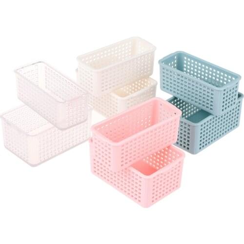 1:6 dollhouse miniature Mini Storage Basket furniture accessories kitchen bathroom toy for sylvanian collectible families Gift