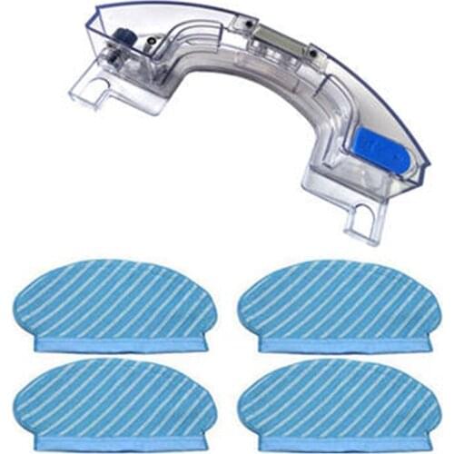 Water Tank and Mop Cloth Pads Set for Ecovacs Deebot Ozmo 920 950 Replacement Vacuum Cleaner Kit