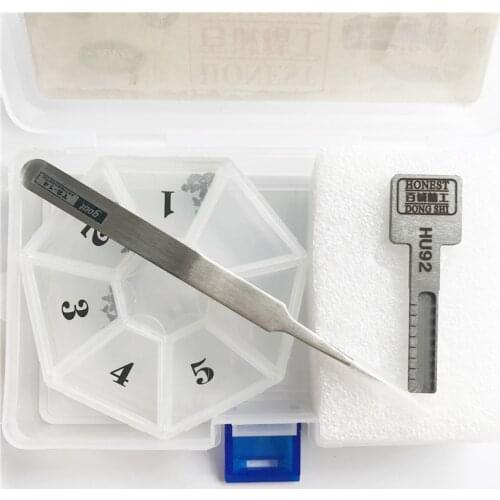 Original Honest HU92 car key moulds key moulding Locksmith Tools for BMW/HUF/Land-Rover Car Key Profile Modeling locksmith tools