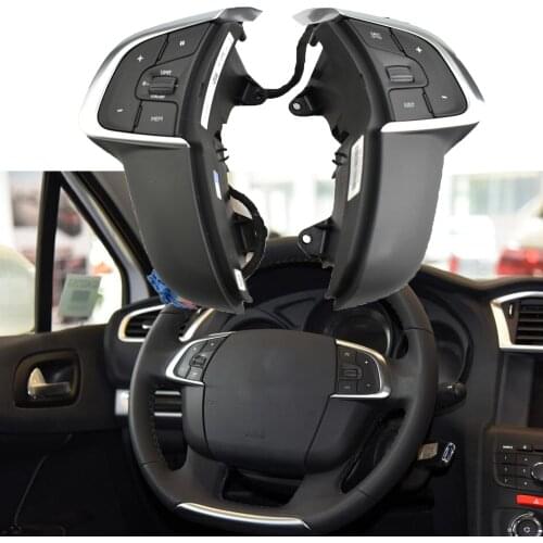Original Car Steering Wheel Control Button Switch for C4 2013-2016 PSA 98084115ZD