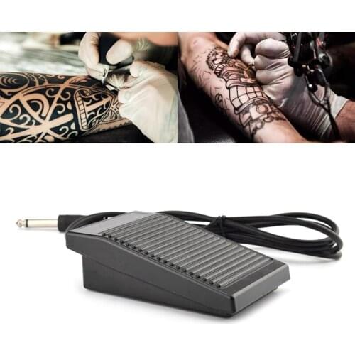Y1UF Plastic Tattoo Foot Switch Pedal with Cord Kit for Tattoo Machine Accessory Power Supply