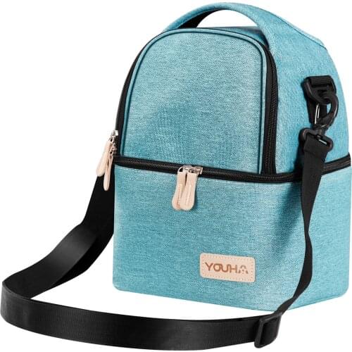 YOUHA Diaper Bag Backpack Large Capacity Nappy Bag Multi-function Mommy Bag with Insulation Fabric for Milk Bottles Baby Bag