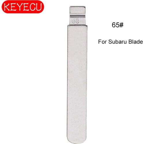 KEYECU 10PCS KEYDIY Universal Remotes Flip Blade DAT17 for Subaru