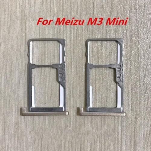 10PCS/Lot New SIM Card Tray Slot Holder For MEIZU M3 Mini 5" Phone Replacement Spare Part