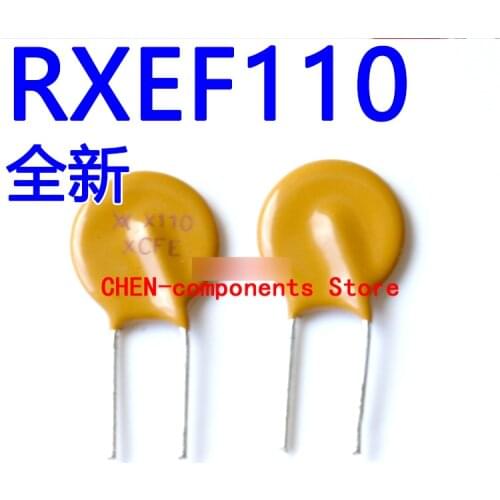 10PCS RXEF110 Self-recovery fuse 1.1A 72V straight Insert
