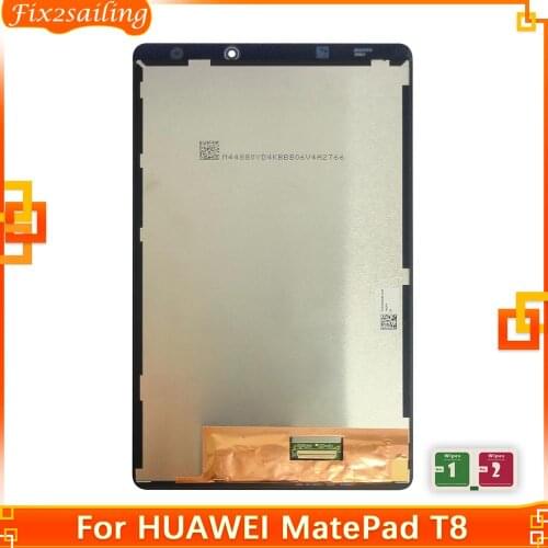 100%Tested New For Huawei Matepad T8 Kobe2-L09 Kobe3-l09 KOBE2-W09 LCD Display Touch Screen Digitizer Assembly For Matepad T 8.0