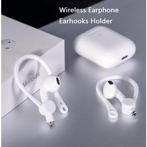 2Pcs Wireless Earphone Earhooks Holder For AirPods Case For AirPod Earhooks Protective Earhook For AirPod 1 2 Earphone Dropship