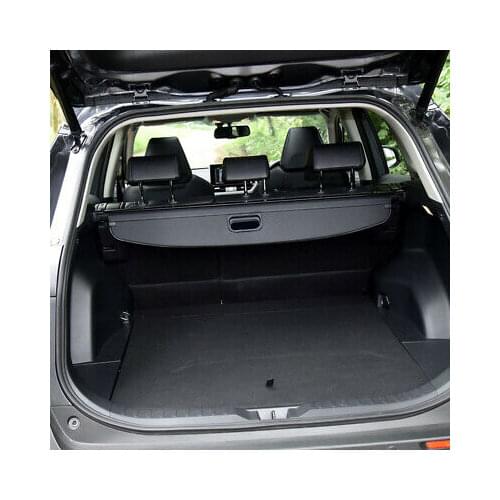 Trunk Shade Black Rear Retractable Cargo Cover For Toyota RAV4 2019-2021