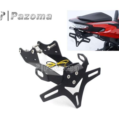 Motorcycle Fender Eliminator For Honda CBR1000 RR CBR1000RR 2017-2020 2019 LED Light License Plate Bracket Tail Tidy