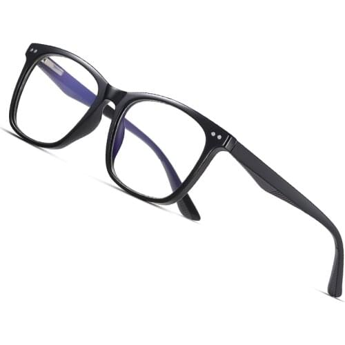 AOFLY Brand Design Computer Glasses Men Square Acetate Reading Eyeglasses Frame For Women Blue Light Blocking Eyewear Male UV400