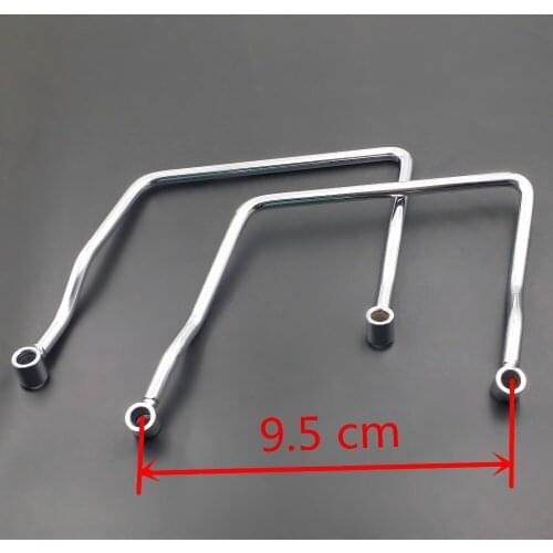 9.5 cm Saddle bag Support Bar Mount Bracket For Honda VT600 VLX600 VT VLX 1988-1996 1996 1995 1993 1994 1992 1991 1990