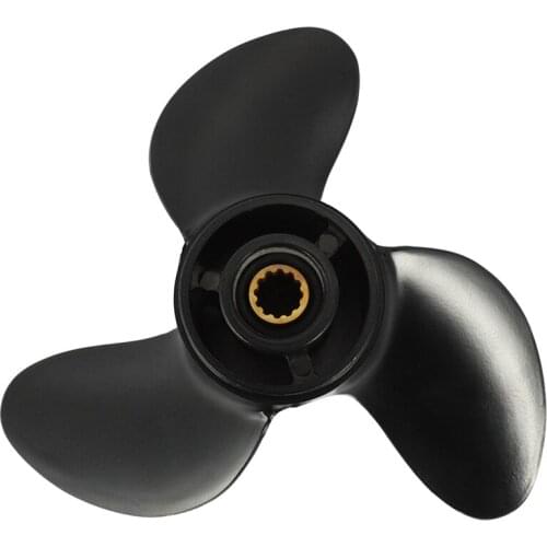 7.8 x 9 Outboard Propeller for Tohatsu/Nissan/Mercury Mariner 4-6HP 369B645181 / 48-812951A02 3 Blades