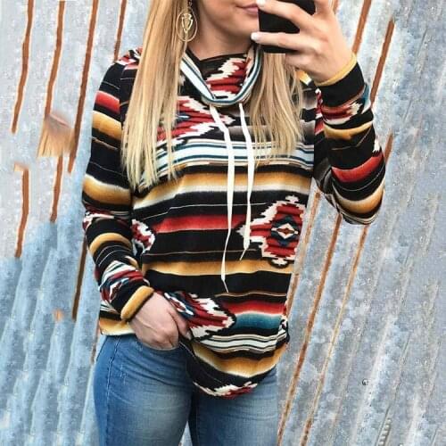 Fall 2020Womens Clothing Winter Pullover Crew Neck T-shirt Casual Long Sleeve Print Pocket Plus Size Woman Tshirt Tops Fashion