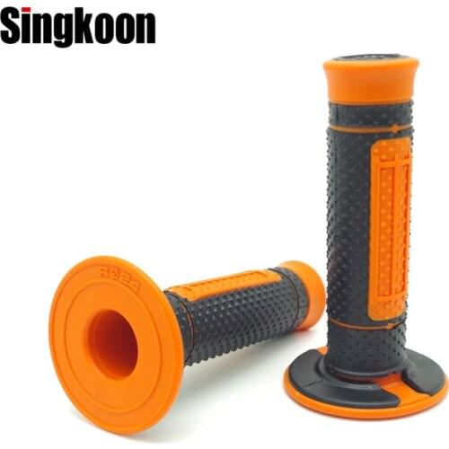 22mm Rubber Motorcycle Handlebar Grips Pitbike Handle bar FOR KTM 200XC-W 250XC-F 300XC-F 450XC-F 505XC-F
