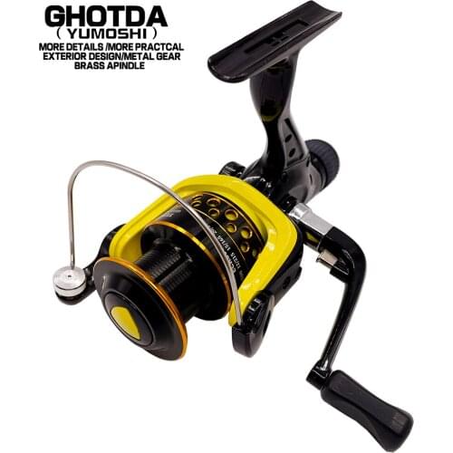 Fishing Coils 5.2:1 Fish Feeder Mlinete Spinning Reels Rear Brake Reel Sea Rock Bait Fishing Hot Wheel