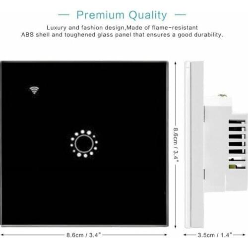 Smart Switch Wall Light WIFI APP Remote Touch Contorl Switch For Alexa/Echo Home Wireless Wall Switch