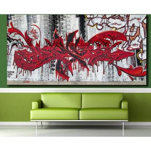 Wxkoil Vinie Graffiti Art Wall Picture Mandraciotat Home Decor On Canvas Modern Wall Art Canvas Print Poster Canvas Painting