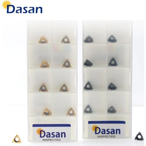 06IR 08IR A60 A55 1.0 1.5 ISO Tugsten Carbide Inserts Threading Blade High Quality CNC Thread Plate Lathe Turning Tool for SER