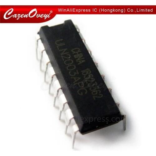 10pcs/lot ULN2003APG ULN2003AN ULN2003A ULN2003 DIP-16 In Stock